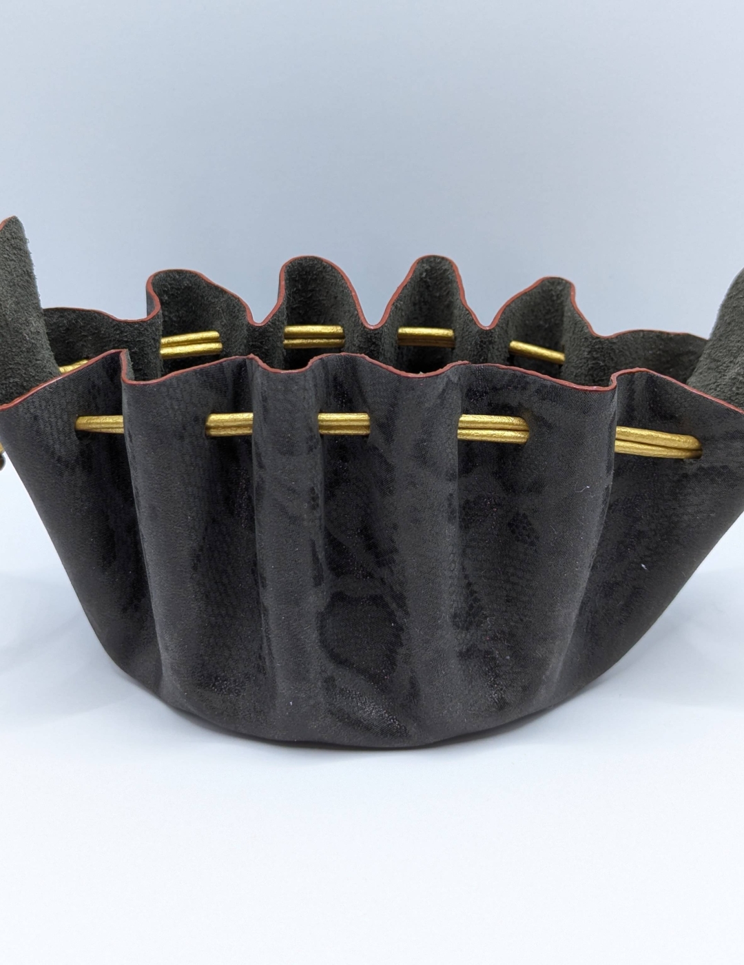 Grande bourse Marron foncé Motif léopard