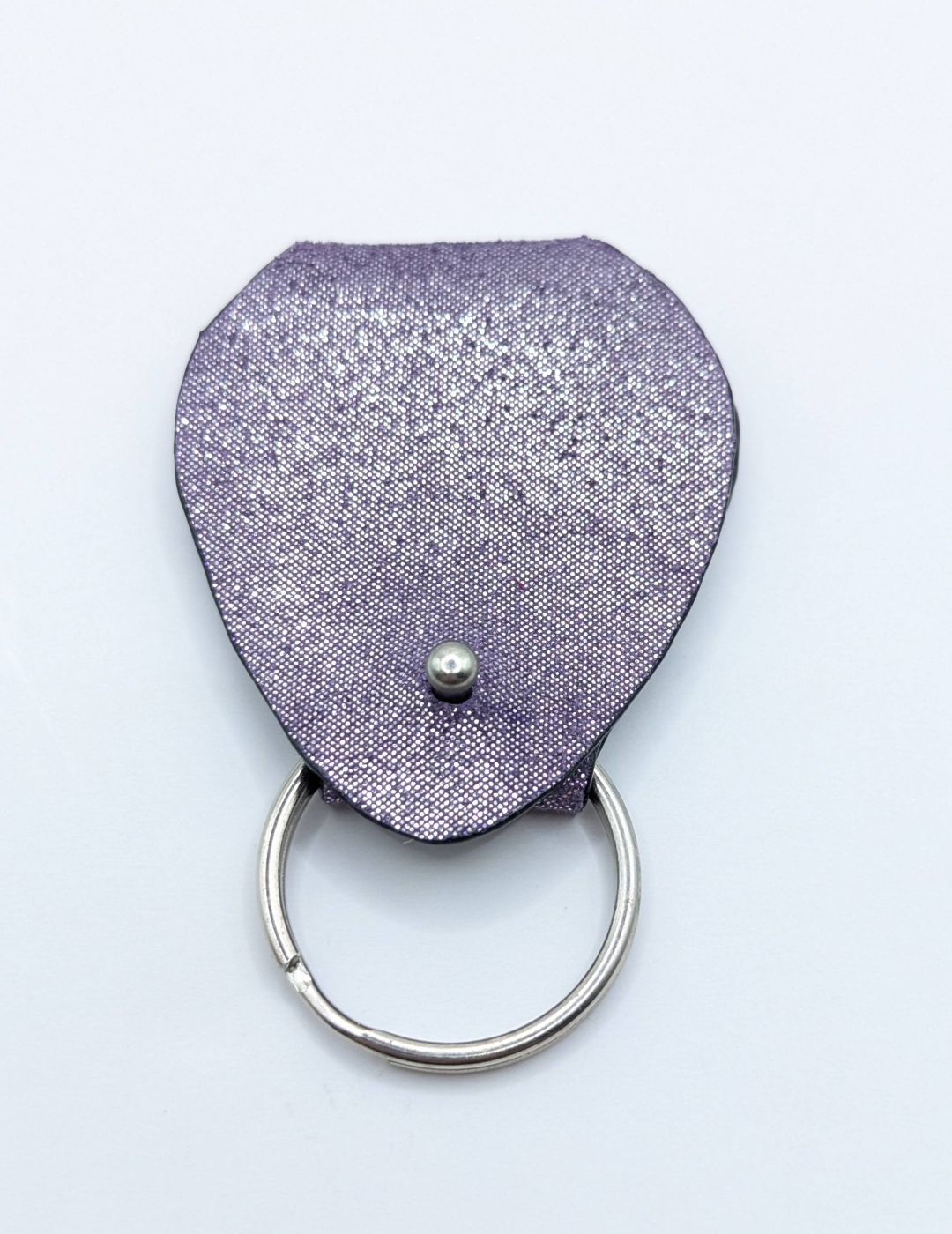 Étui à médiator Violet pailleté