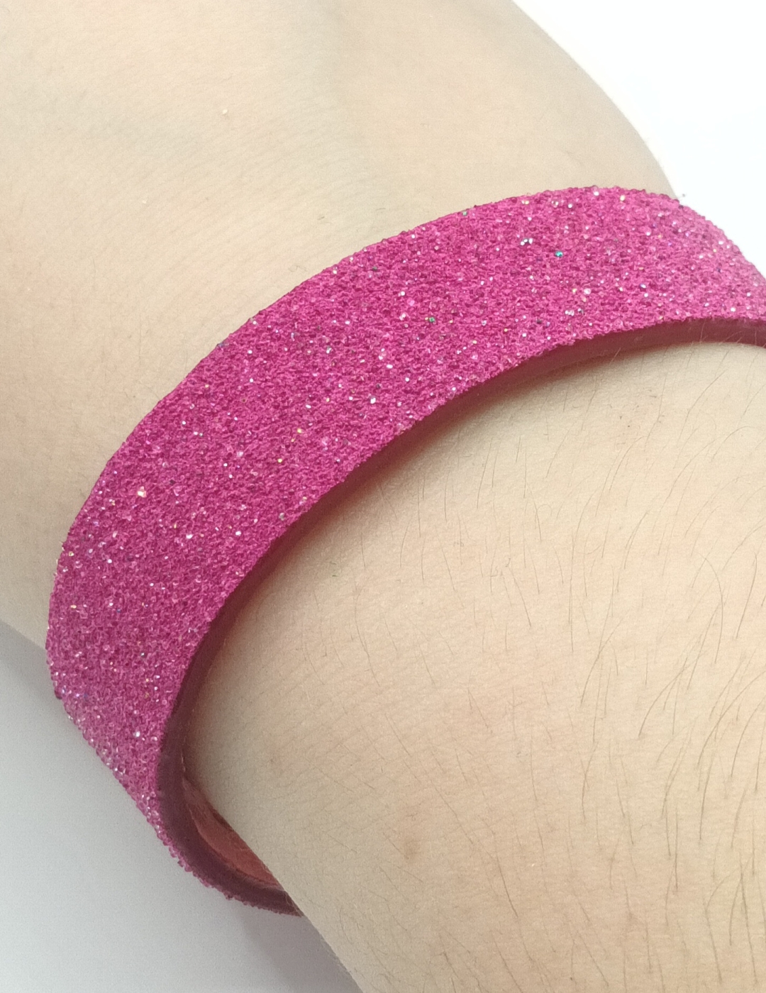 Bracelet perlé rose