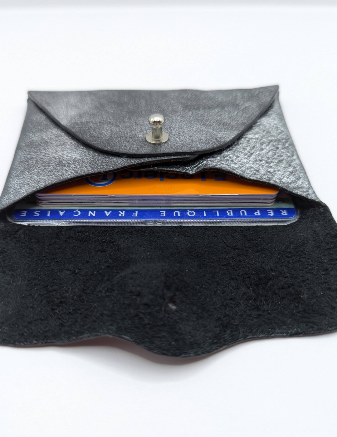 Porte-cartes Argenté foncé