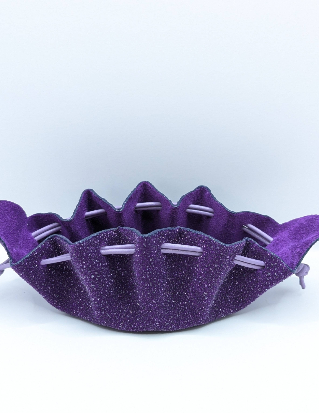 Petite bourse Violet Perlé