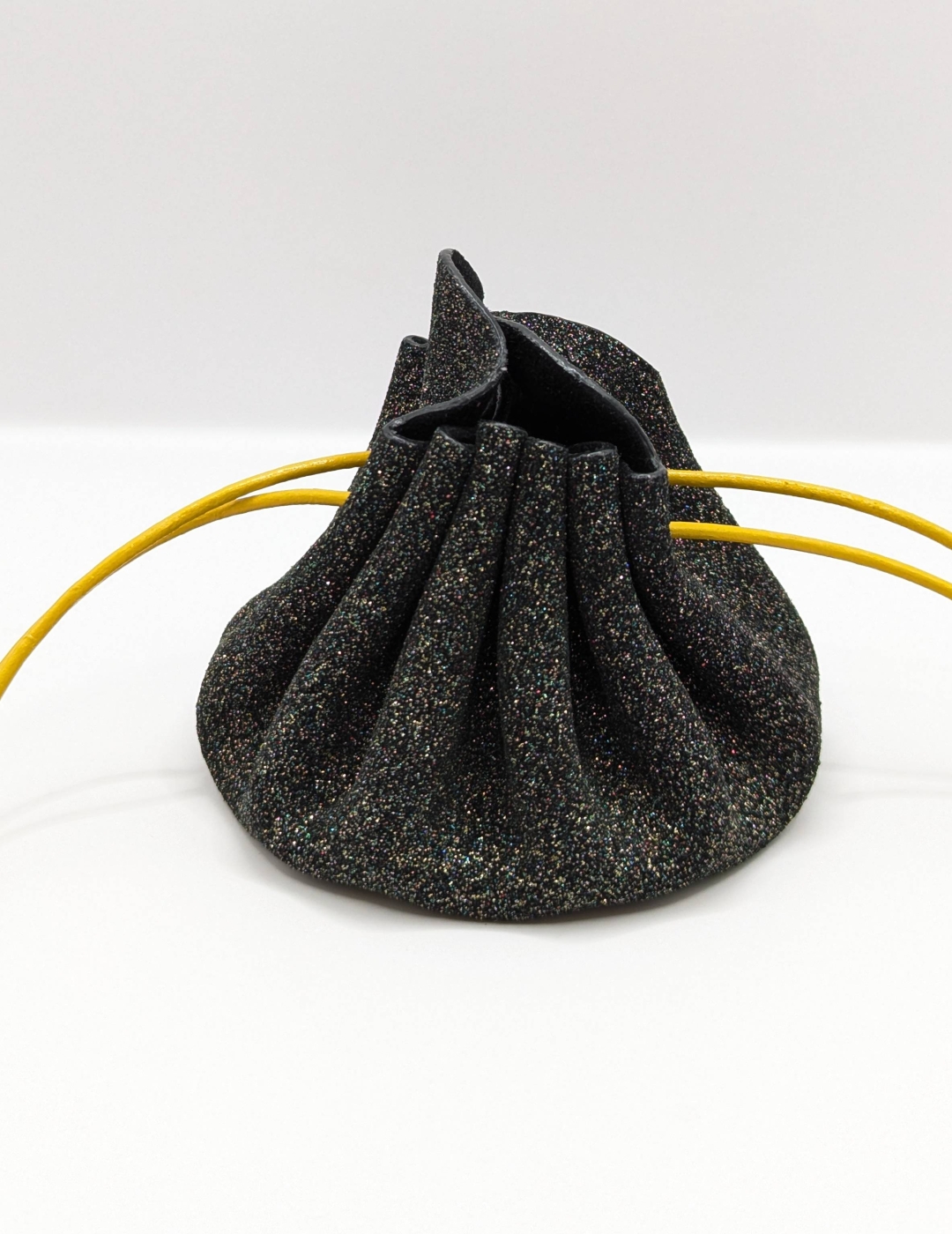 Grande bourse Noir Pailleté