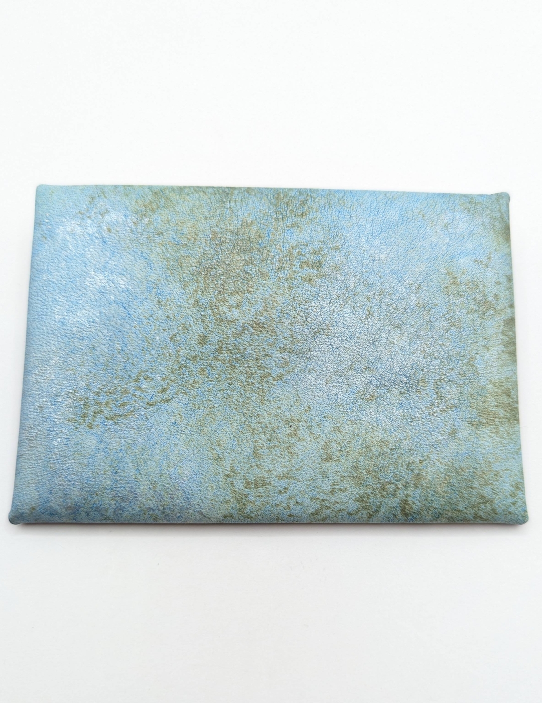 Porte-cartes Bleu gris