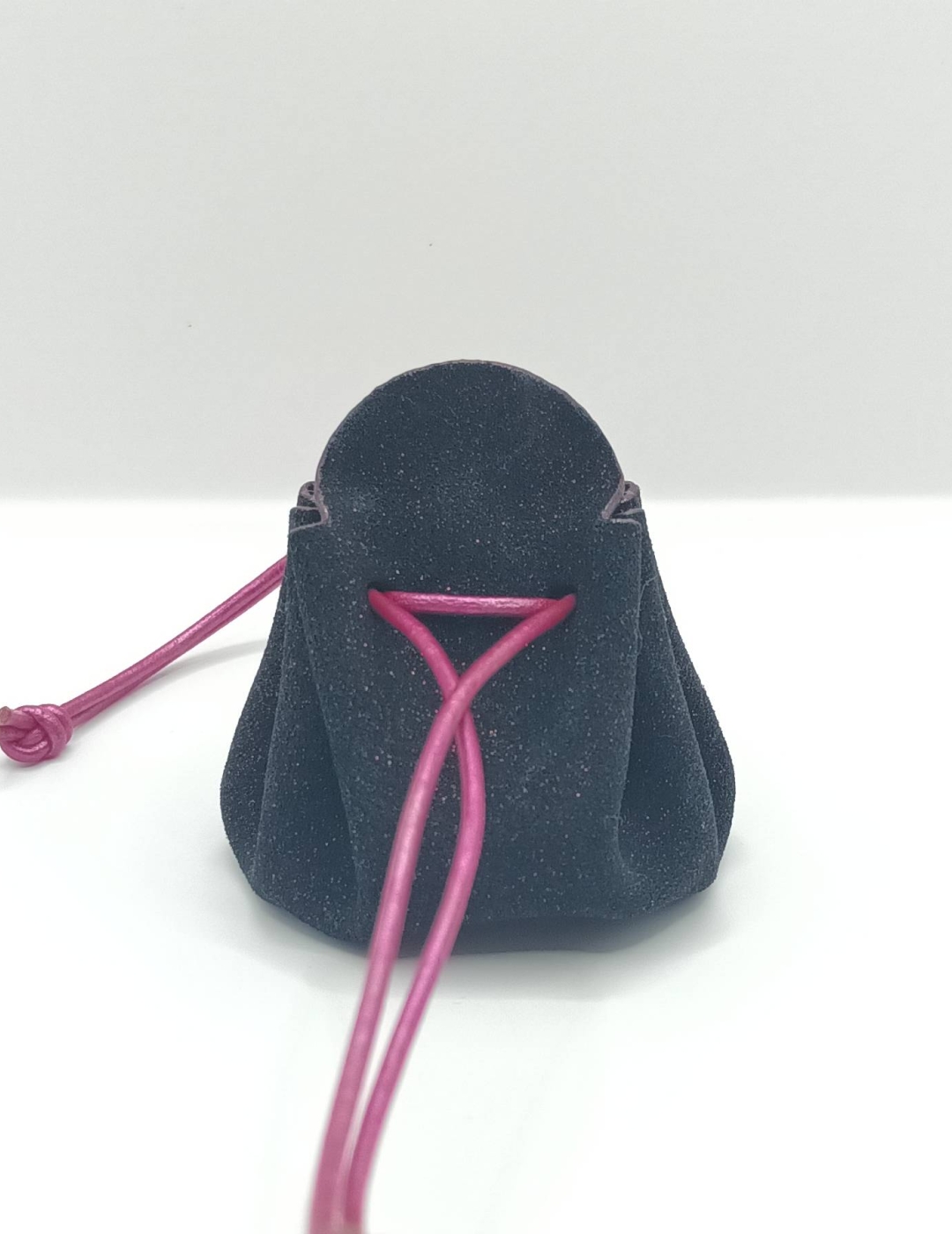 Petite bourse Bordeaux Pailleté rose