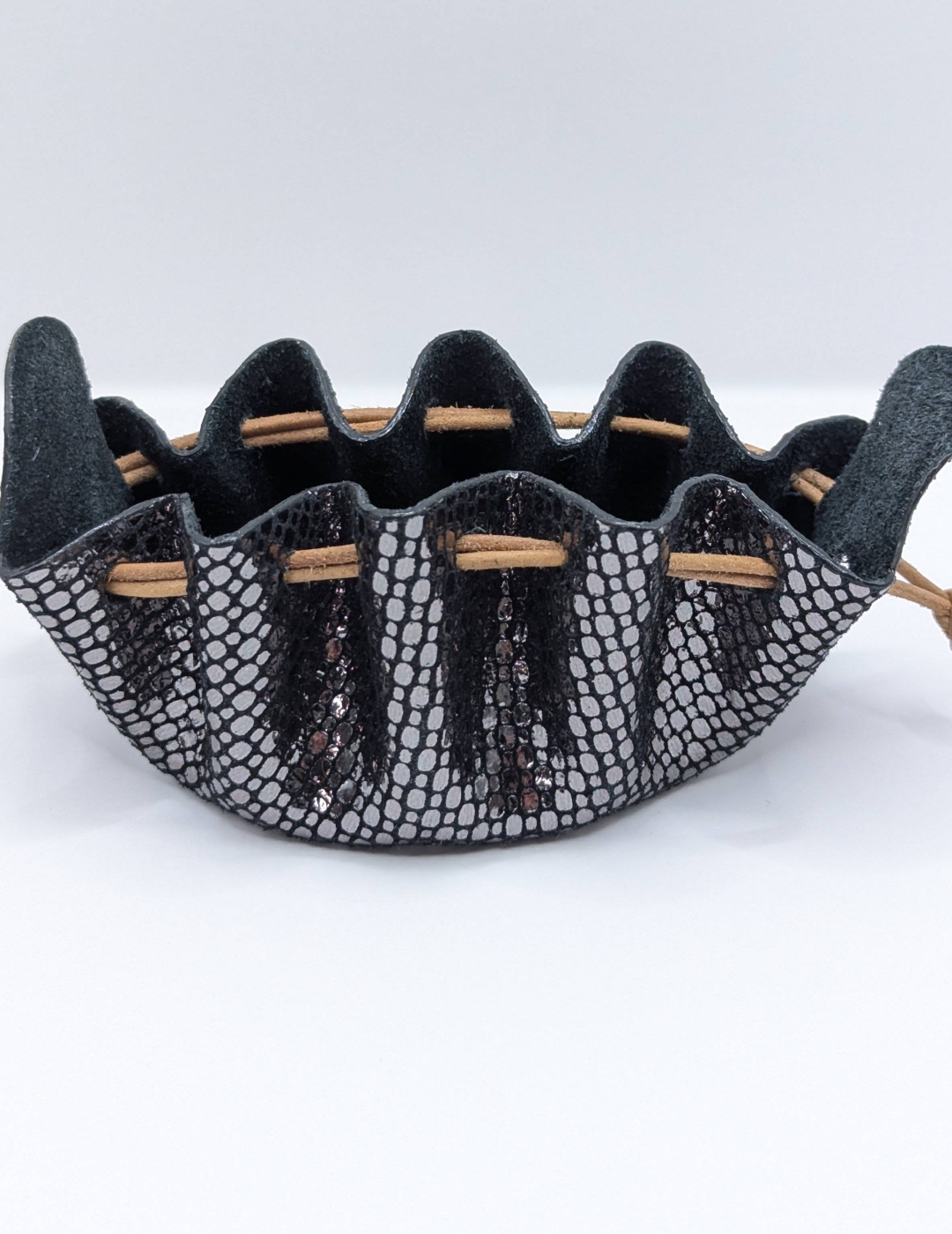 Petite bourse Noir A grosses paillettes