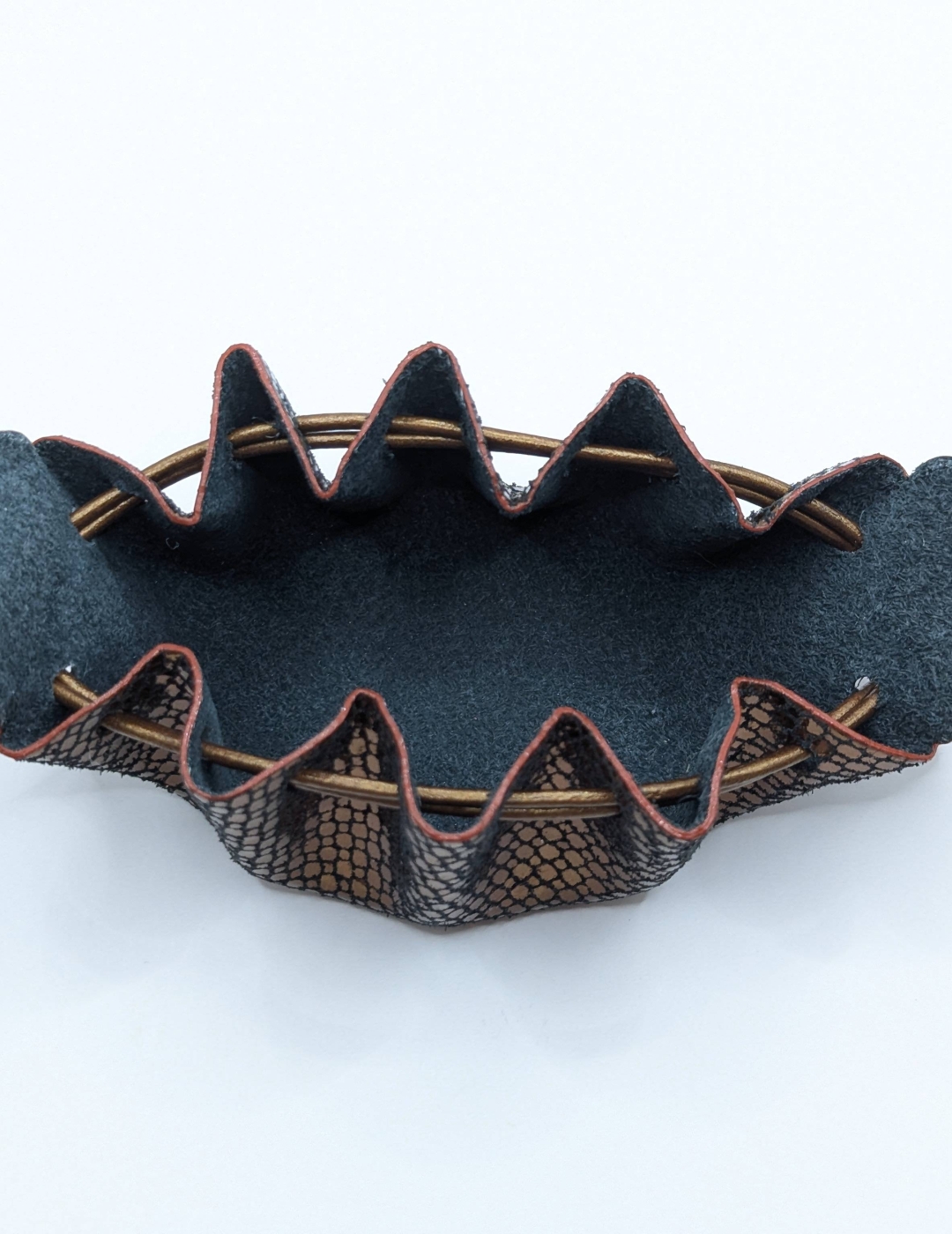 Petite bourse Bronze A grosses paillettes