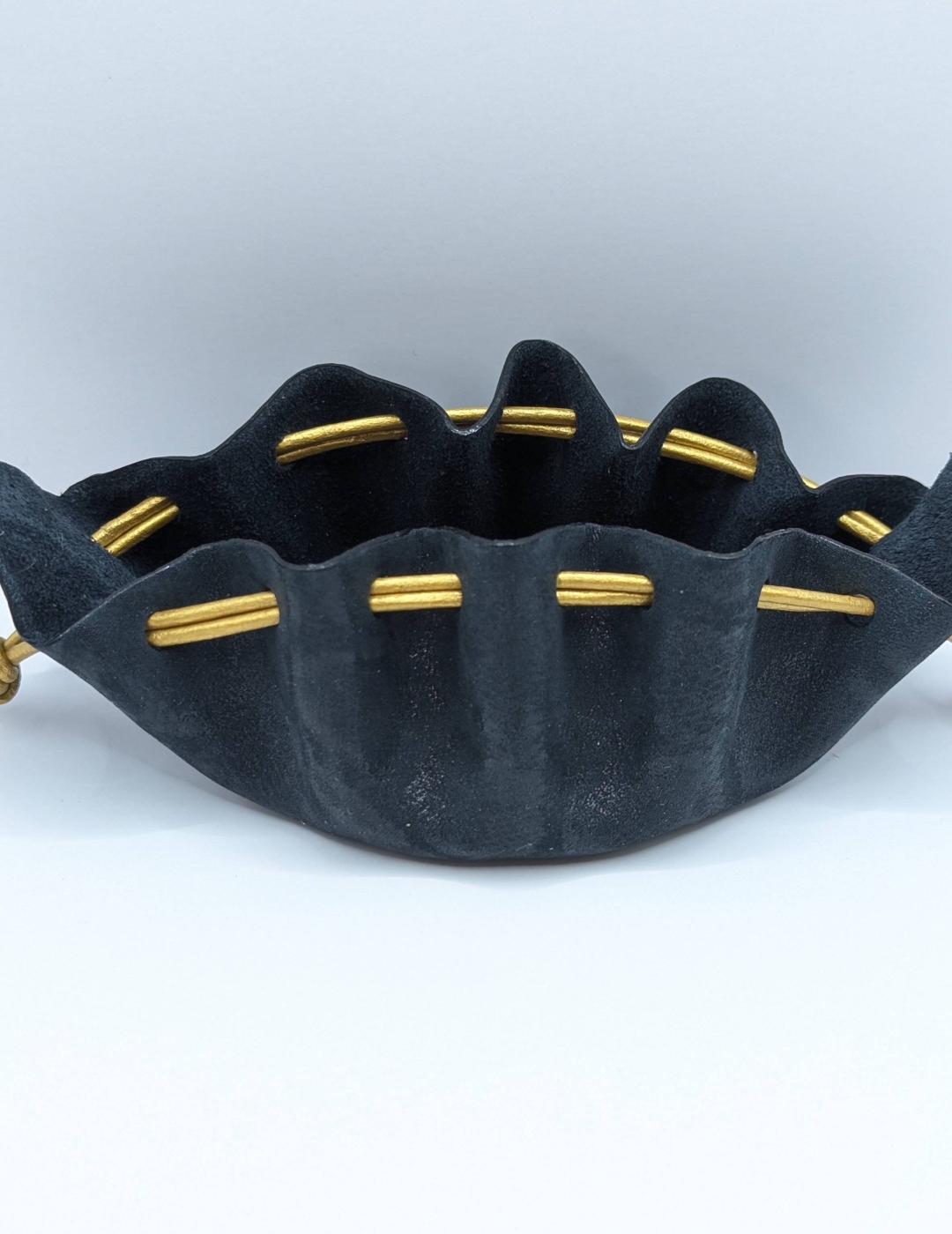 Petite bourse Noir Motif léopard