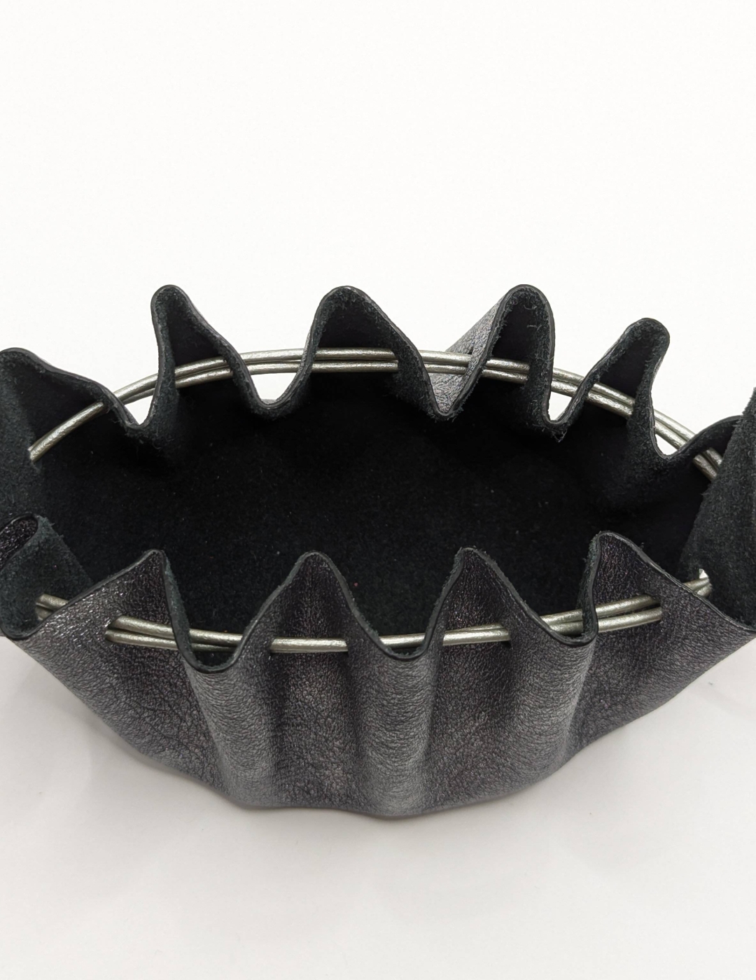 Grande bourse Argenté foncé