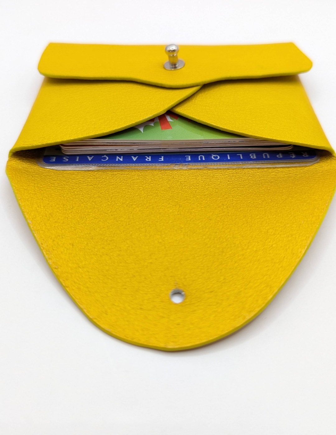 Porte-cartes Jaune doré