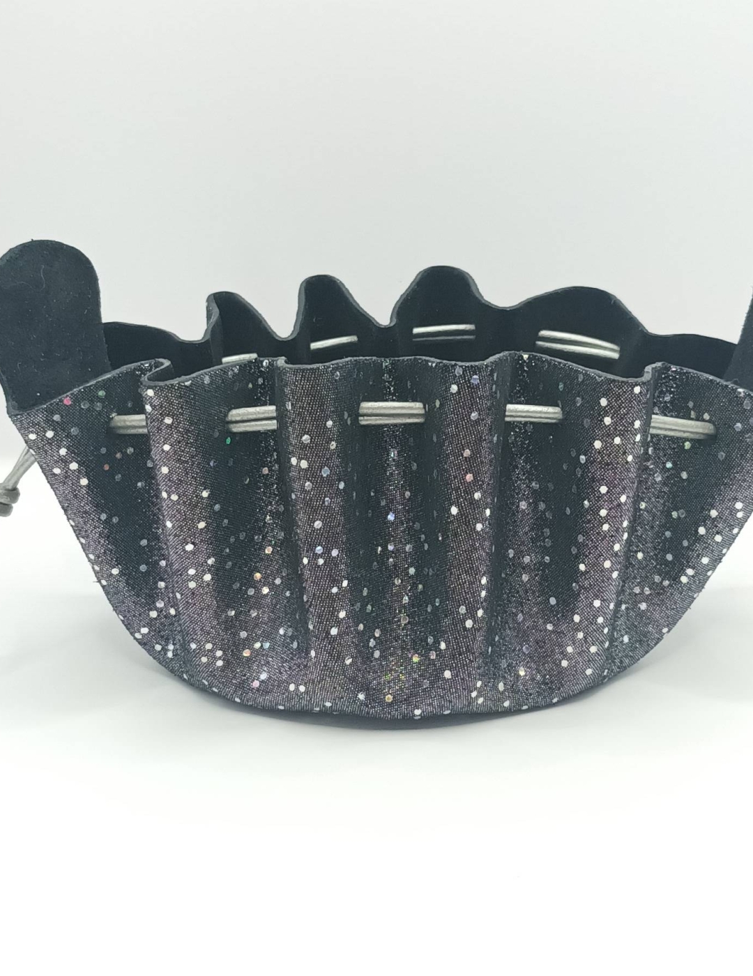 Grande bourse Gris foncé Pailleté