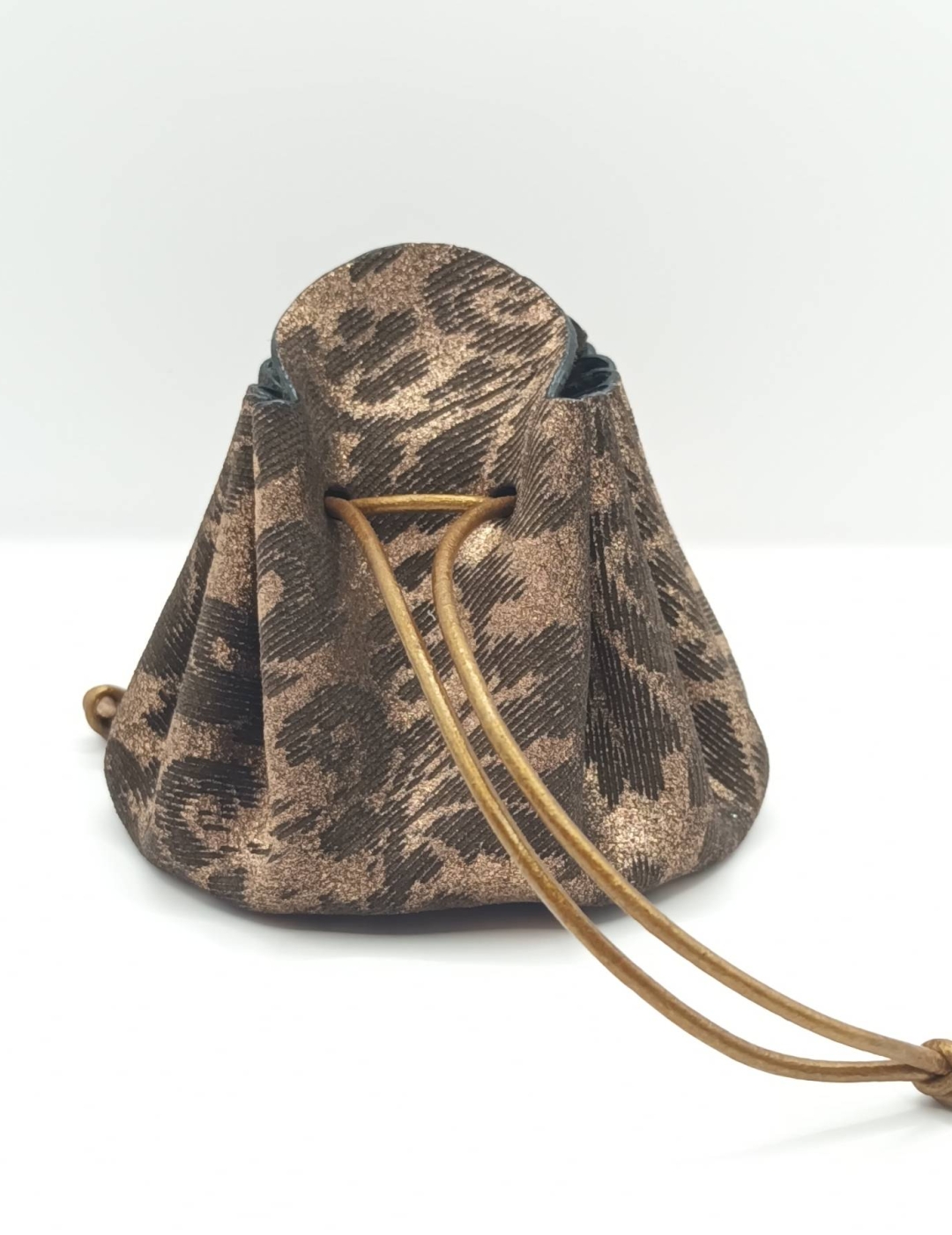 Grande bourse Bronze A gros motifs vintage