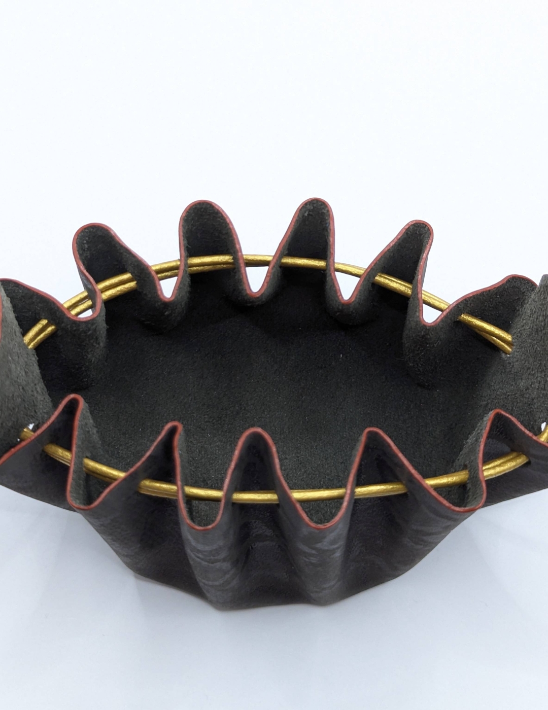 Grande bourse Marron foncé Motif léopard