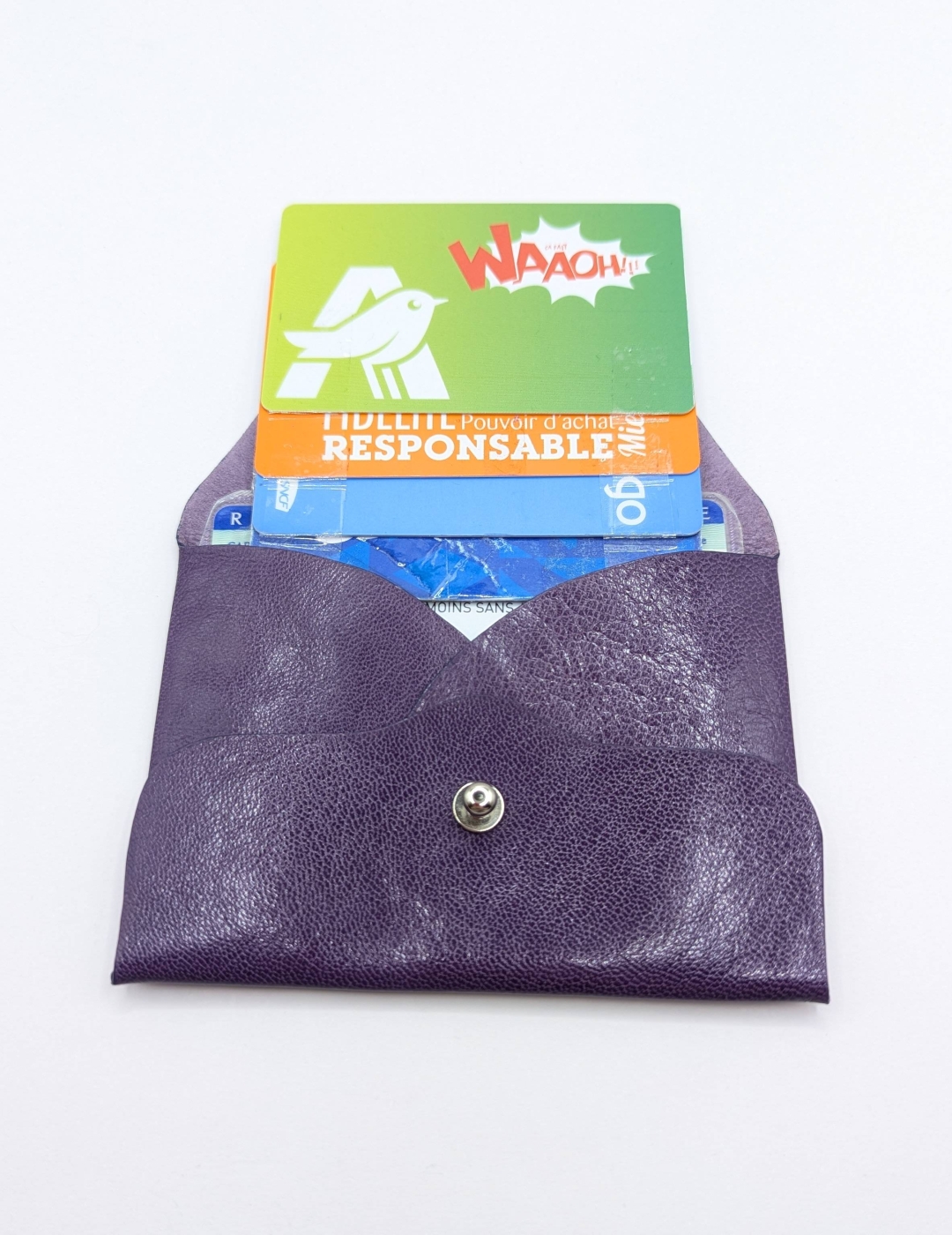 Porte-cartes Violet