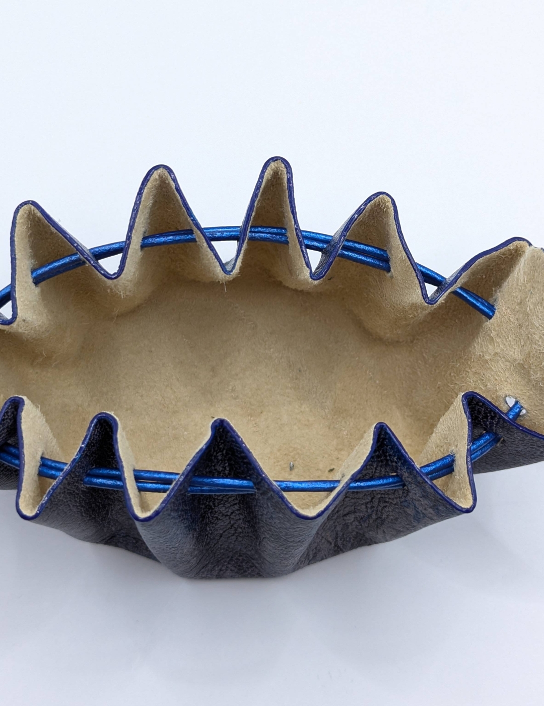 Grande bourse Bleu nuancé