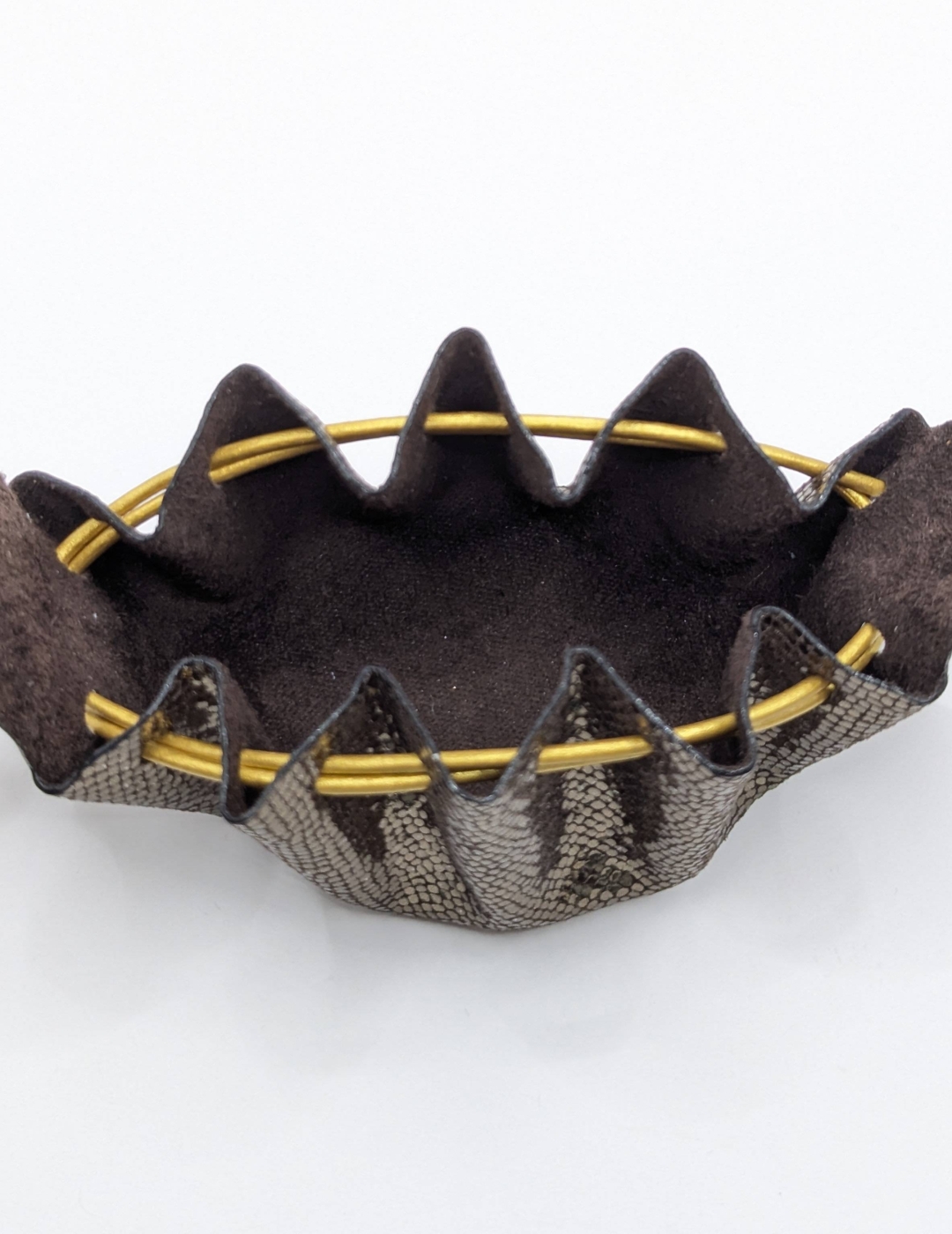 Petite bourse Bronze doré