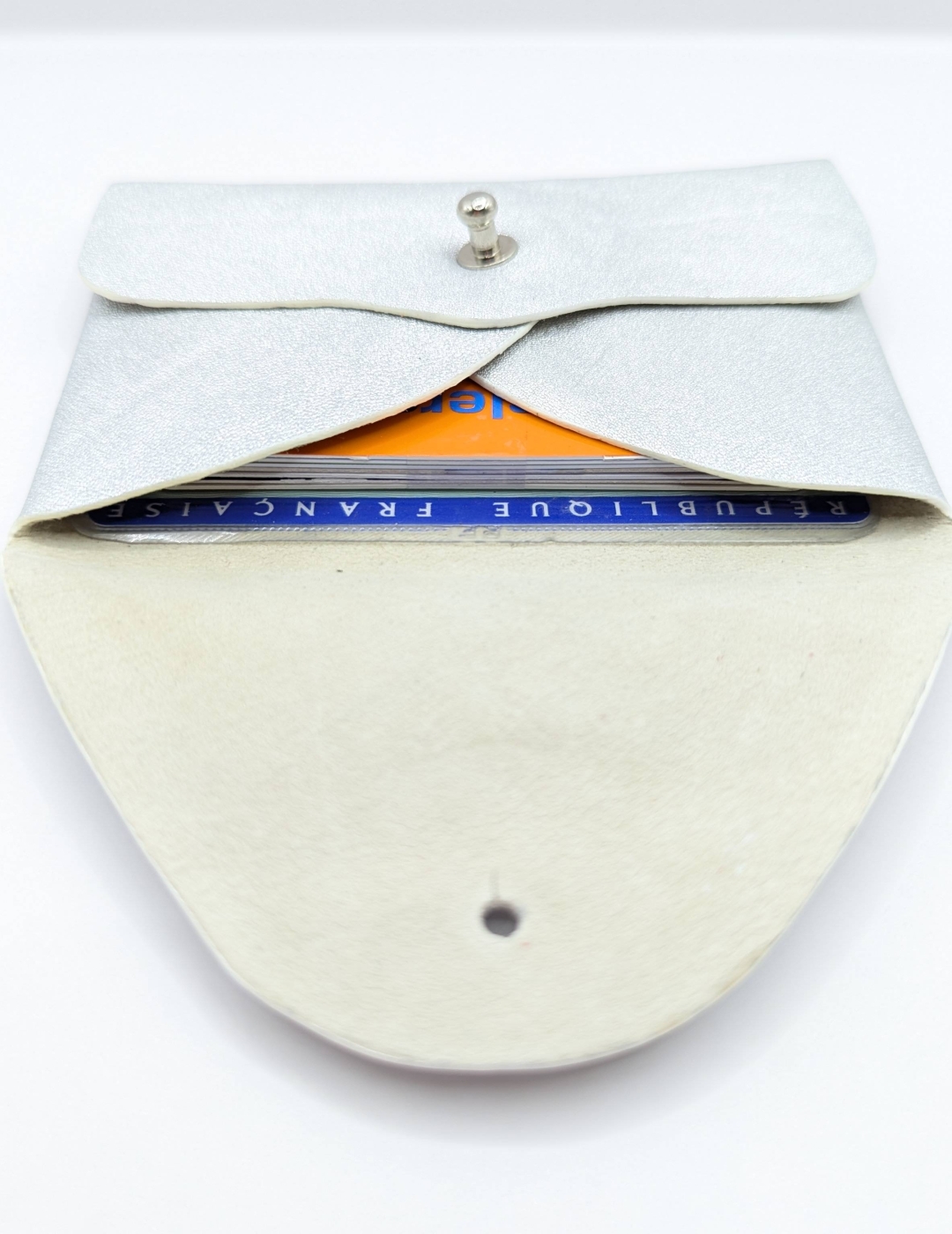 Porte-cartes Argent clair