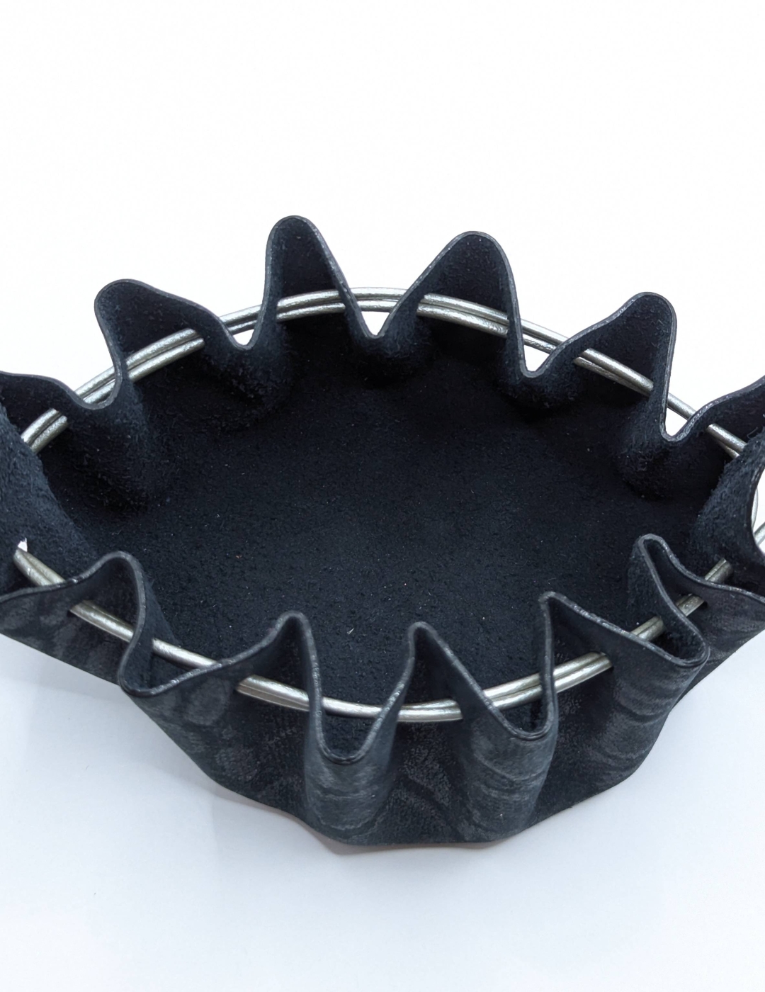 Grande bourse Noir Motif léopard