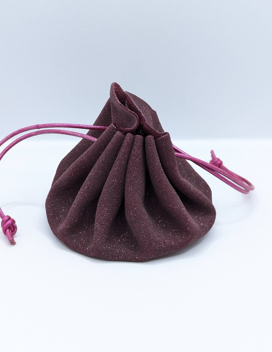 Grande bourse Bordeaux Pailleté doré