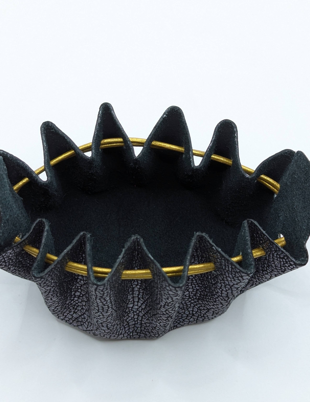 Grande bourse Noir Effet mosaïque