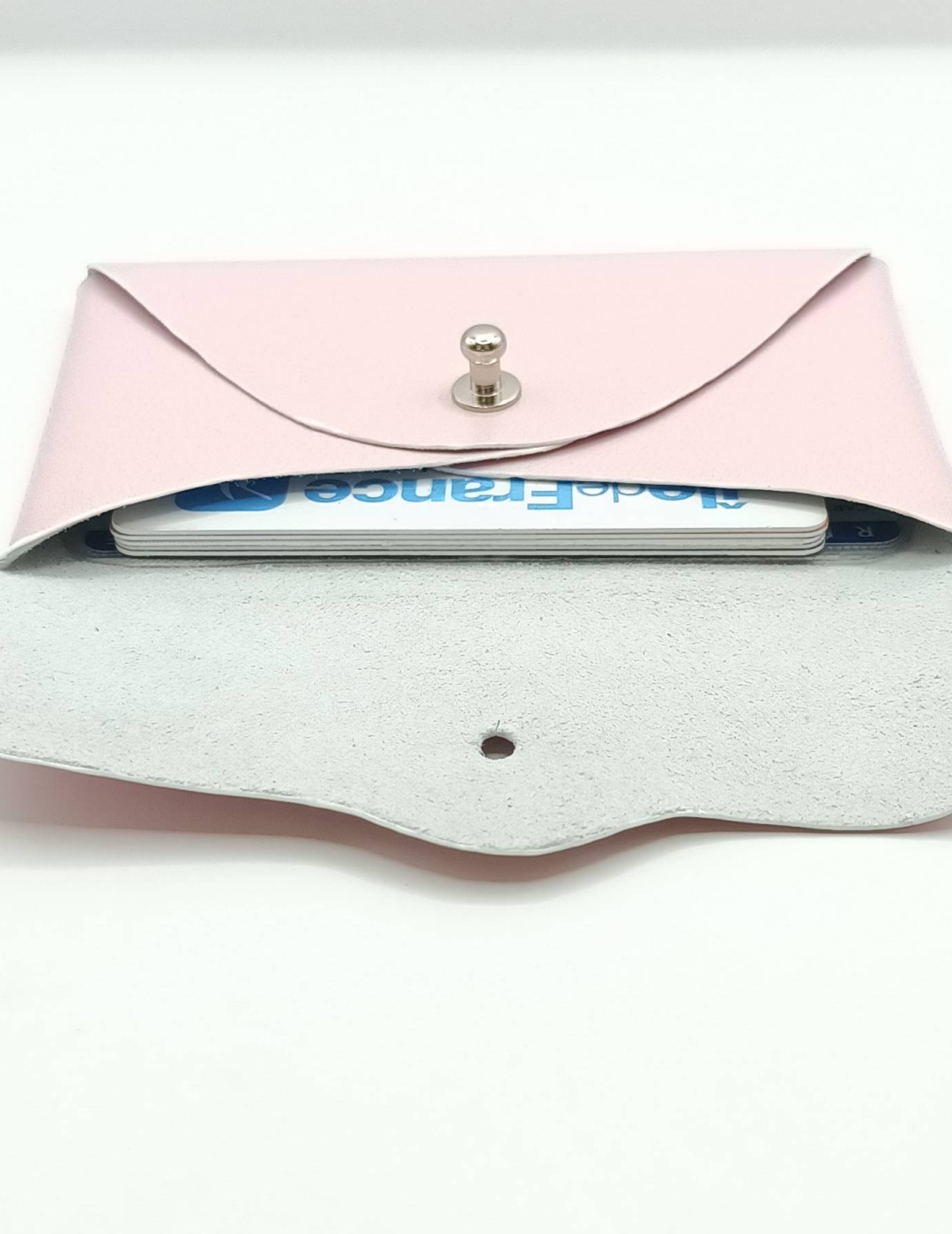 Porte-cartes Rose pastel