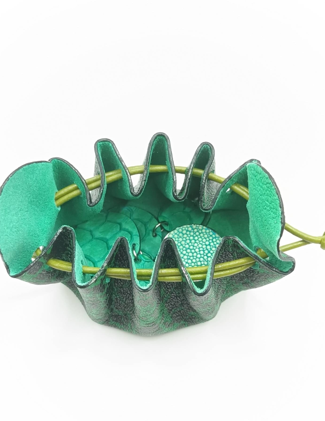 Petite bourse Noir et vert