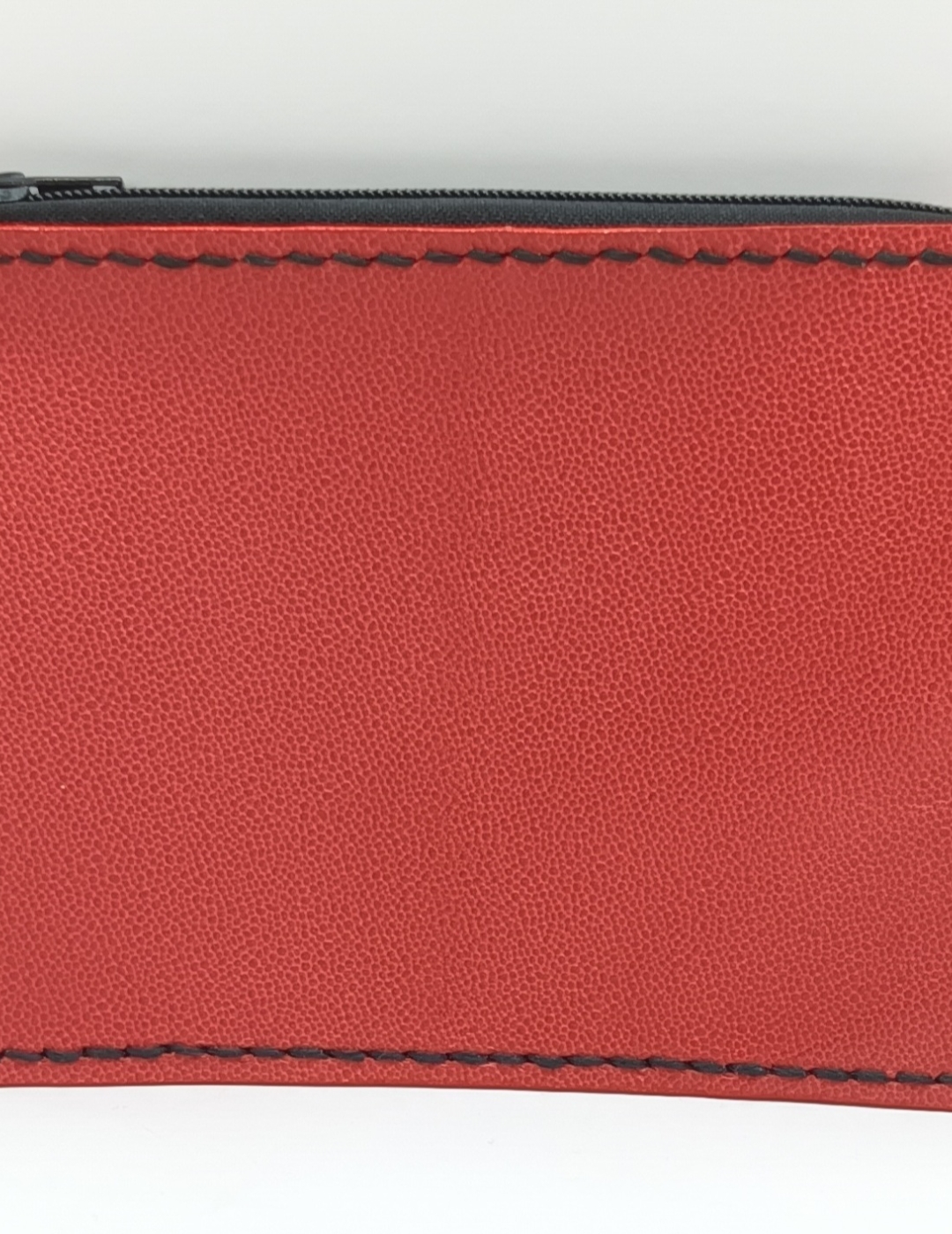 Porte-monnaie rouge et noir