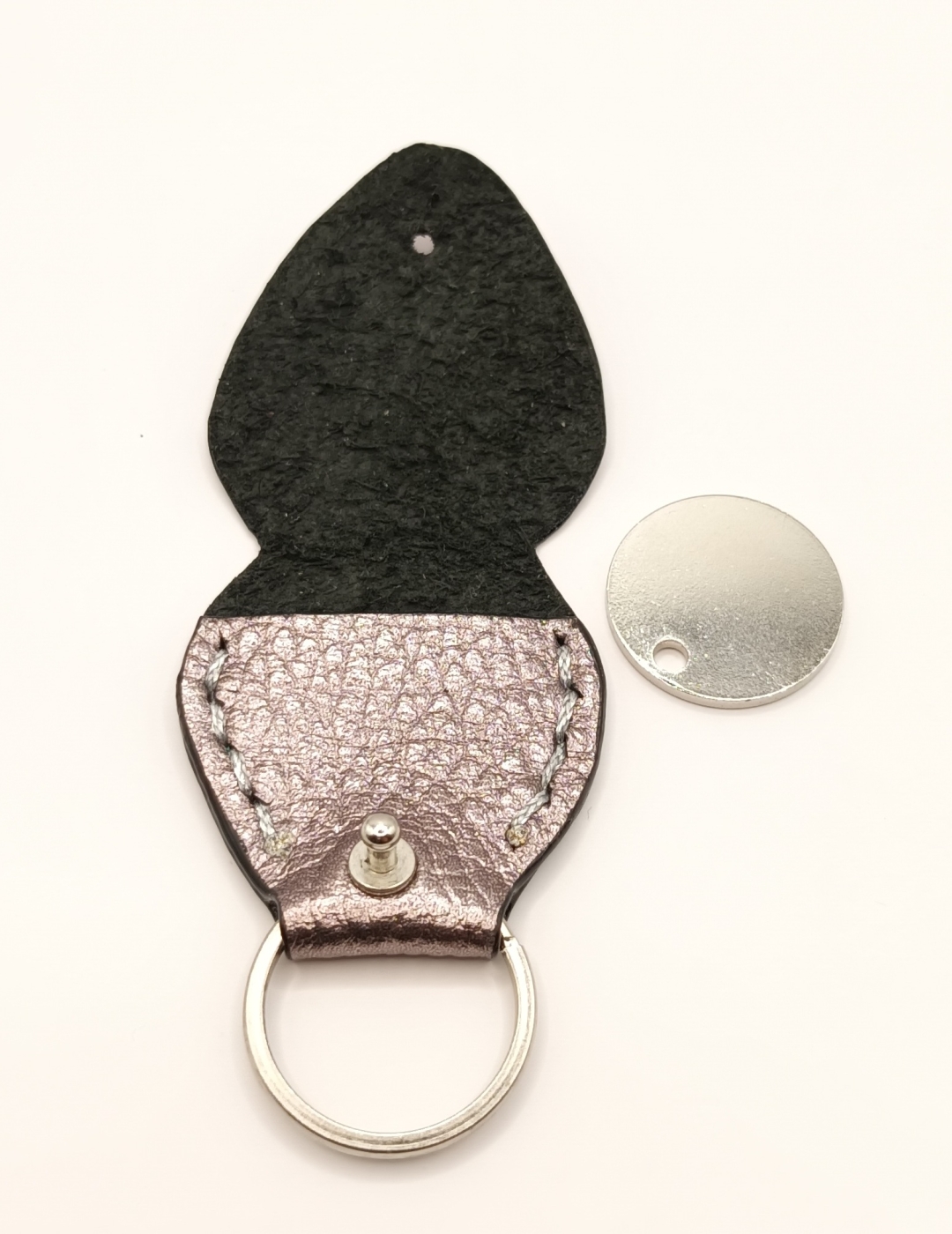 Étuis à médiator argenté bronze