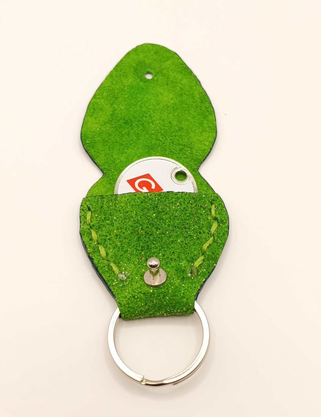 Étuis à médiator vert perlé