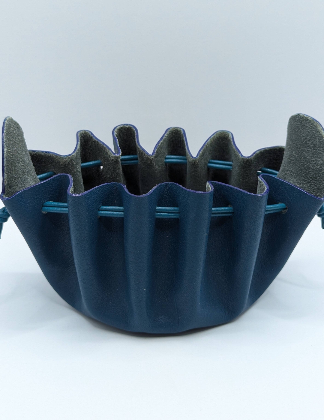 Grande bourse Bleu pétrole