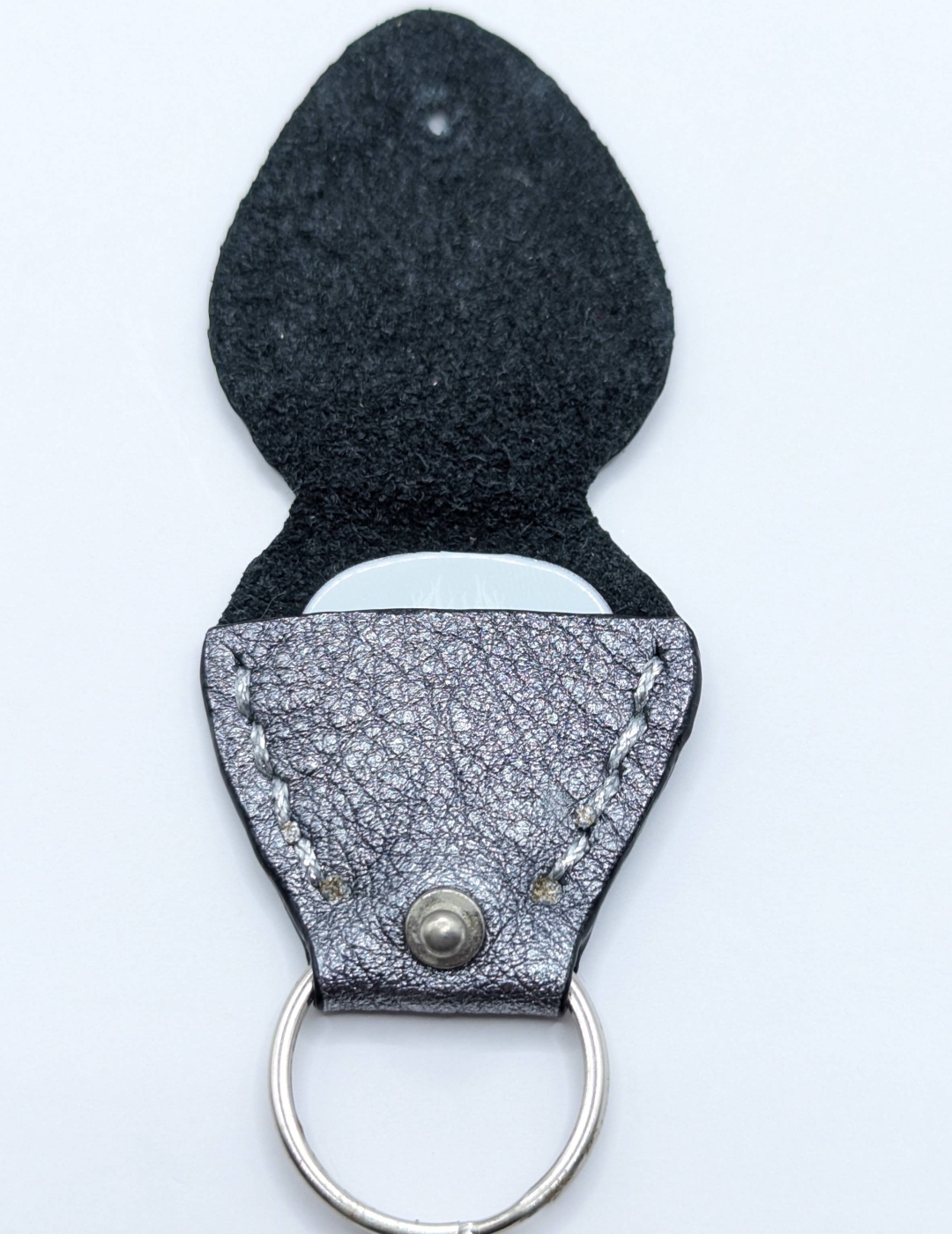 Étui à médiator Argent foncé