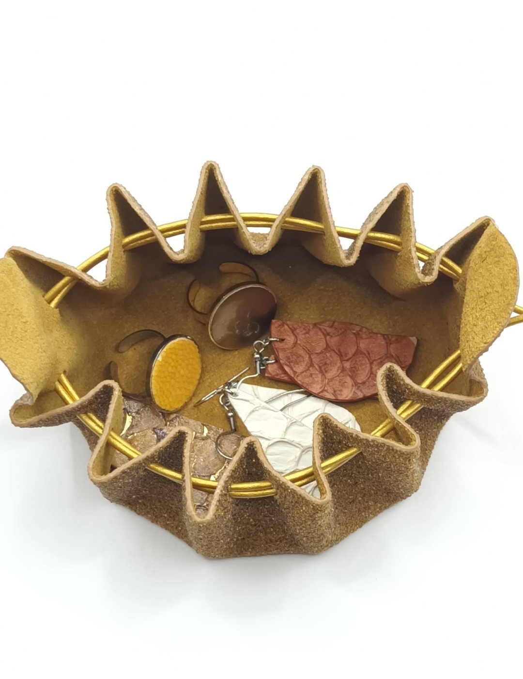 Grande bourse Sable Perlé