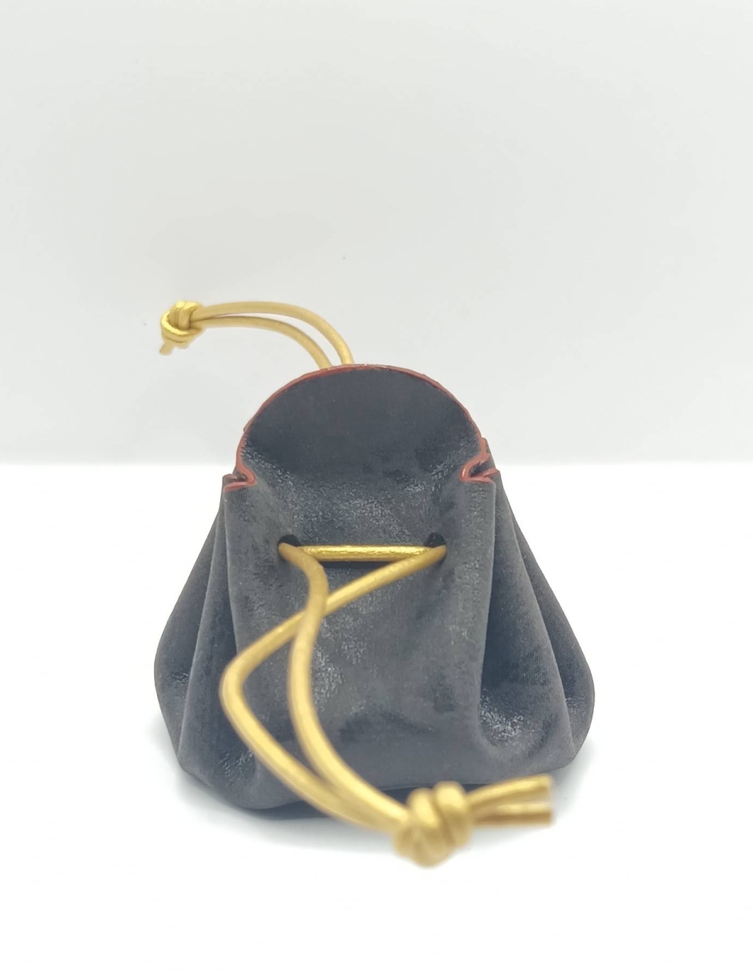 Petite bourse Marron foncé Motif léopard