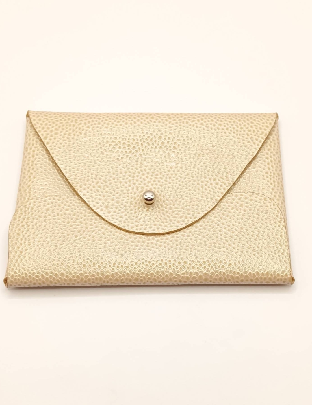 Porte-cartes Champagne grainé