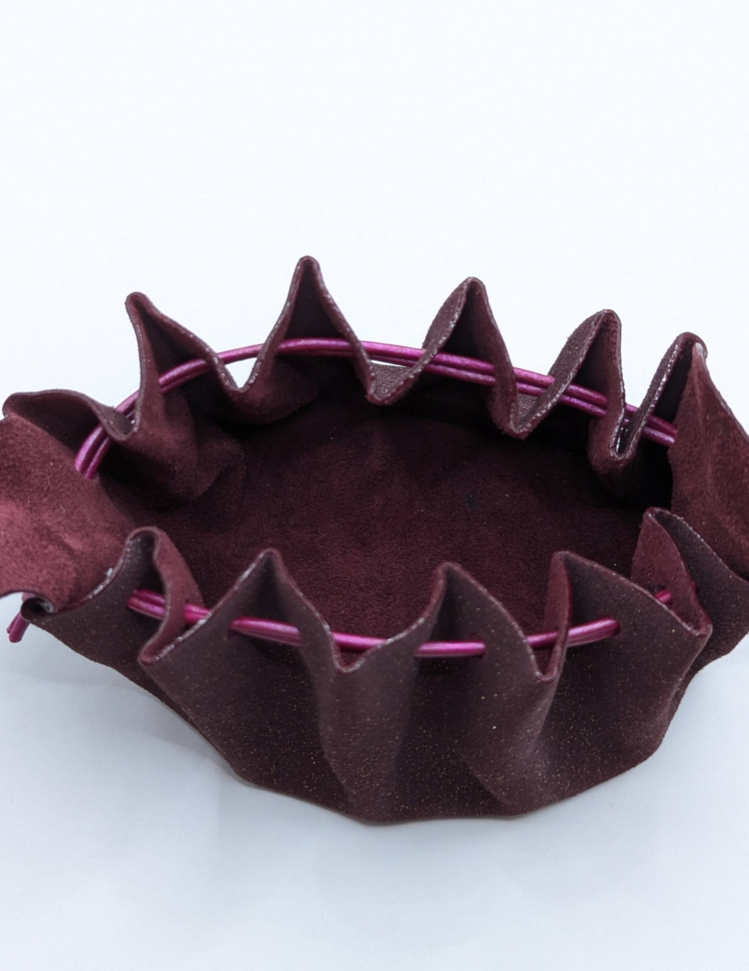 Grande bourse Bordeaux Pailleté doré