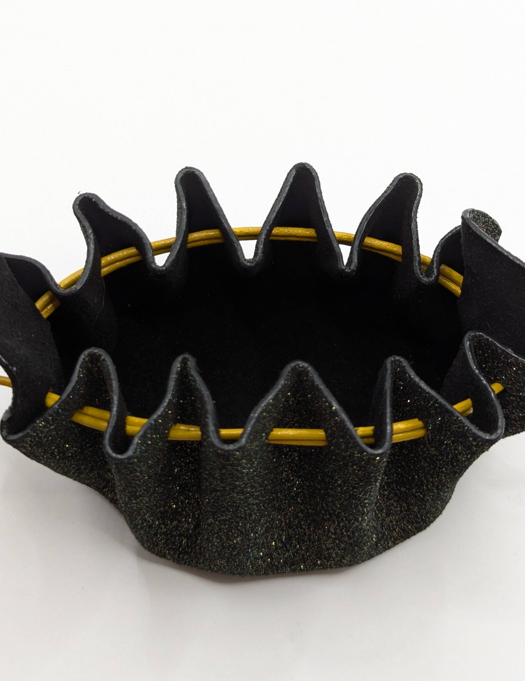 Grande bourse Noir Pailleté