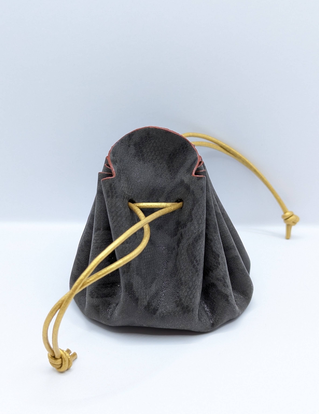 Grande bourse Marron foncé Motif léopard