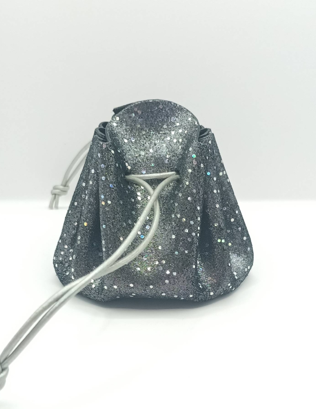 Grande bourse Gris foncé Pailleté