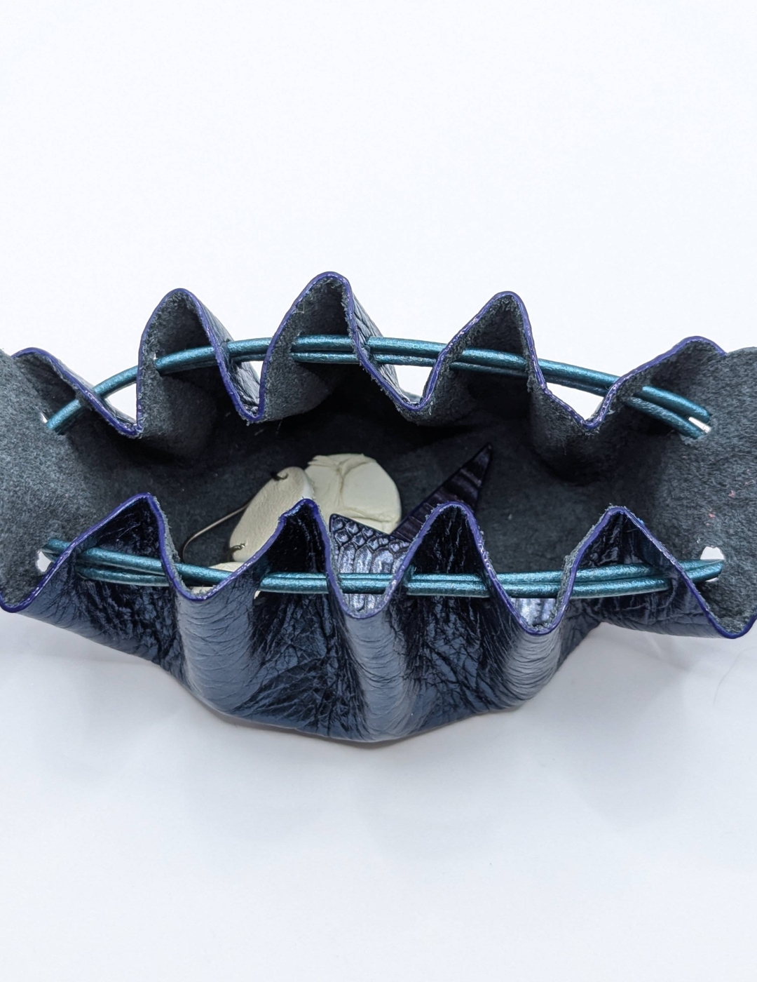 Petite bourse Bleu foncé Métallisé