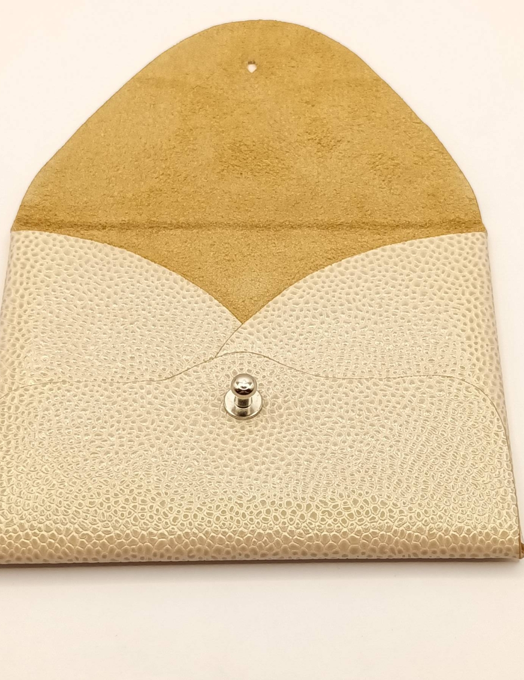 Porte-cartes Champagne grainé