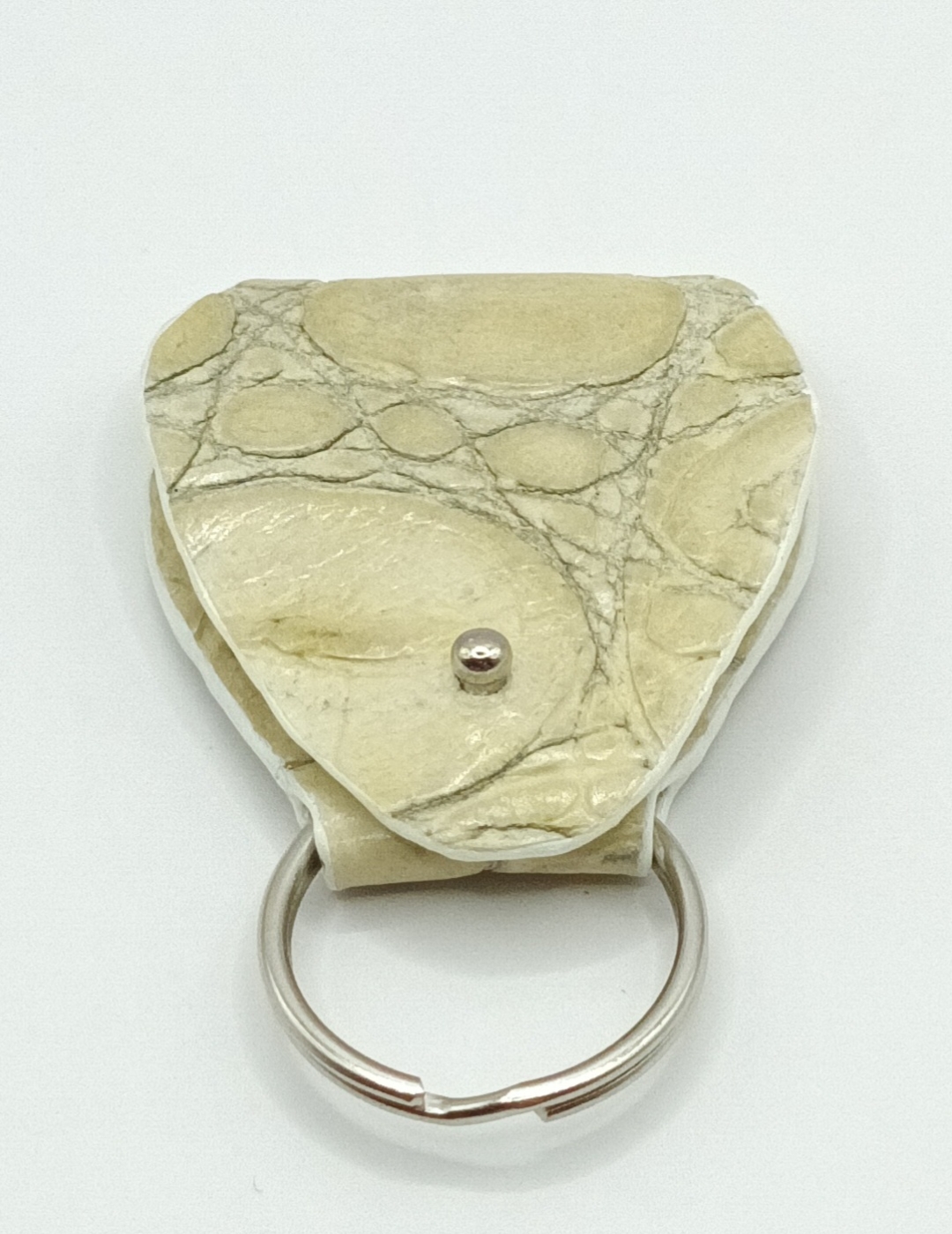 Étui à médiator Beige imitation crocodile