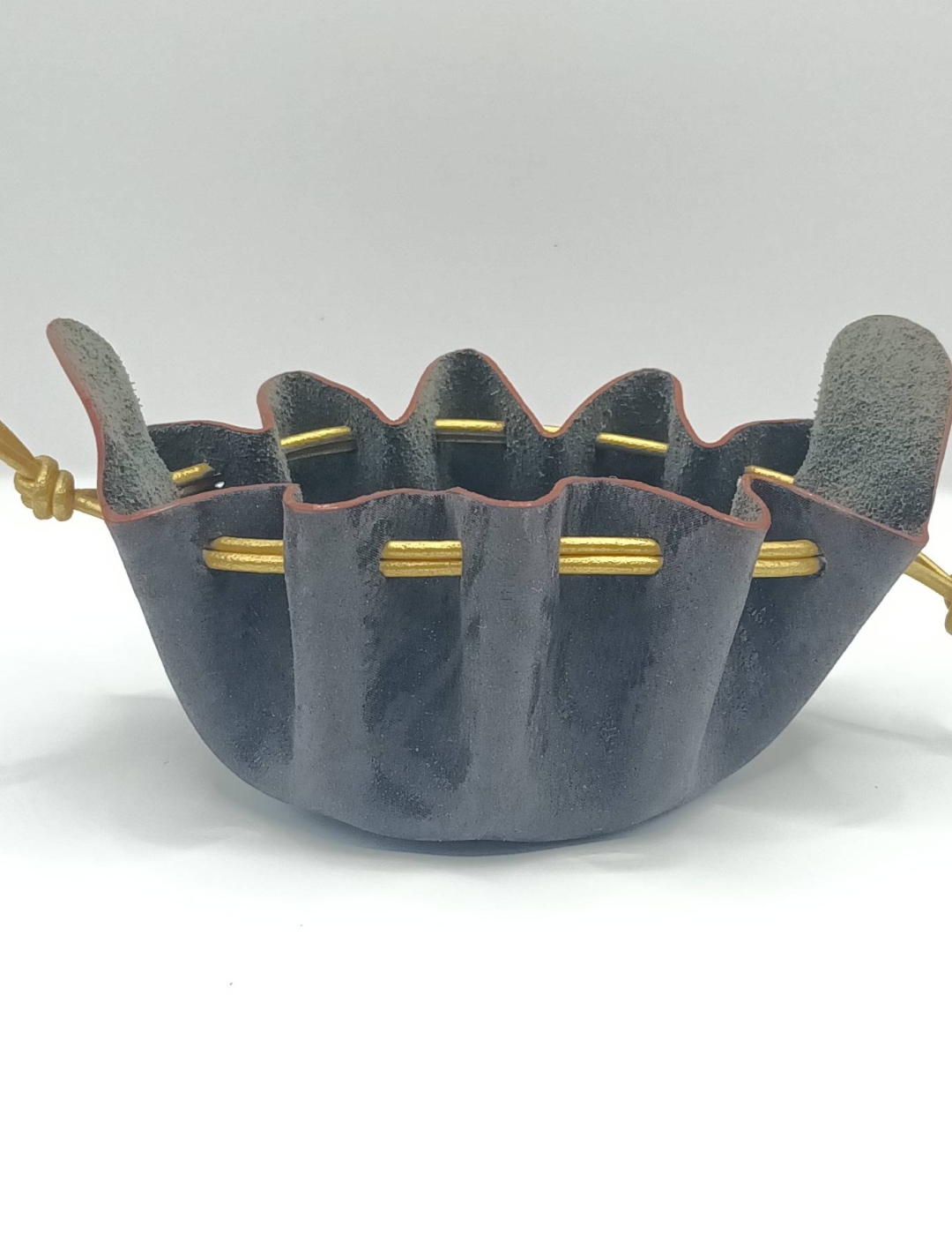 Petite bourse Marron foncé Motif léopard