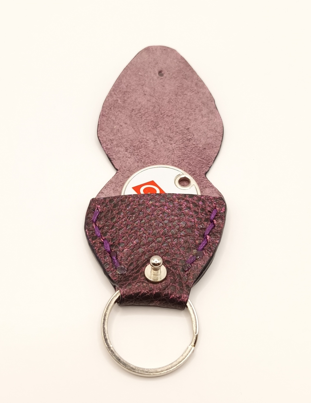 Étuis à médiator prune irisé