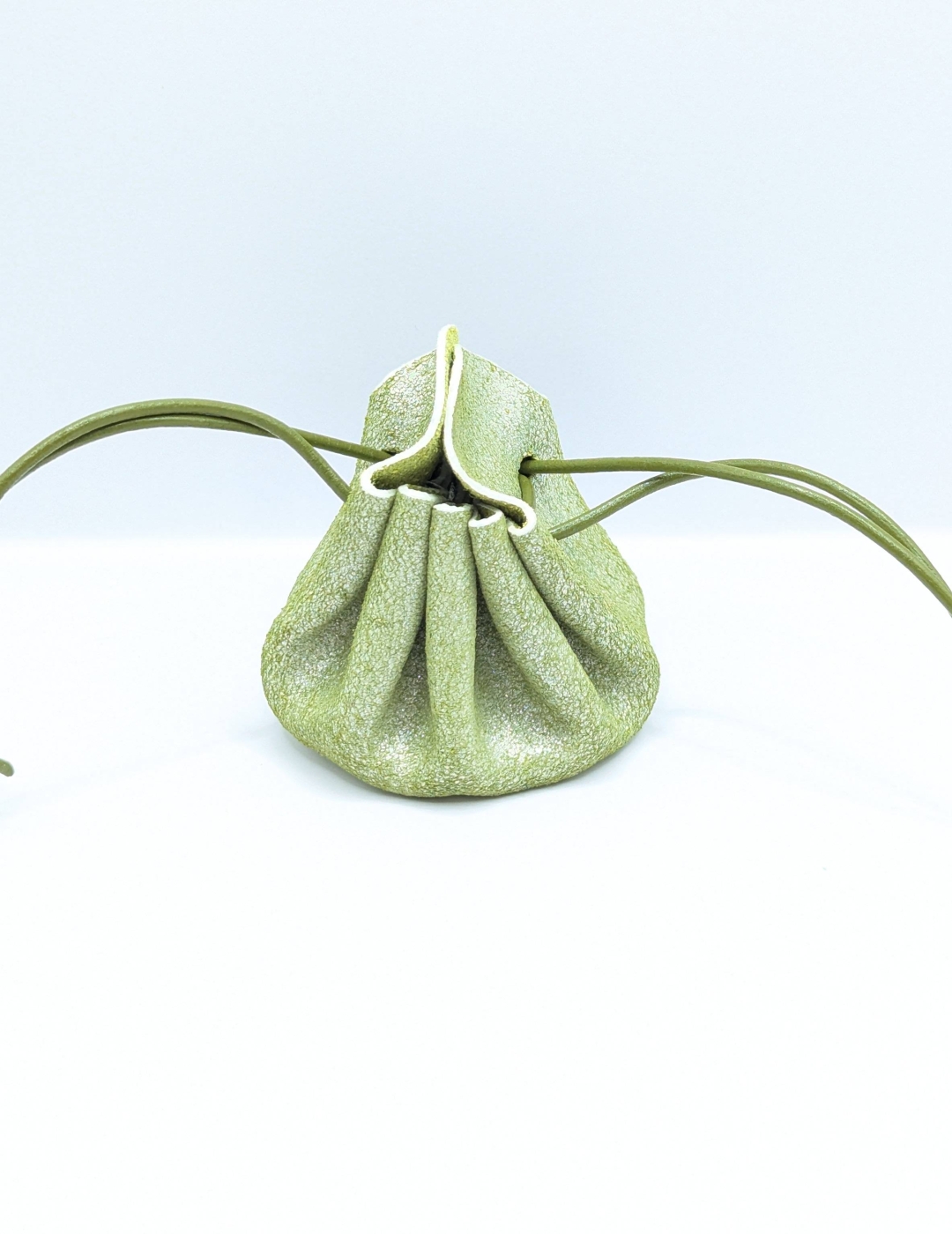 Petite bourse Vert clair Pailleté