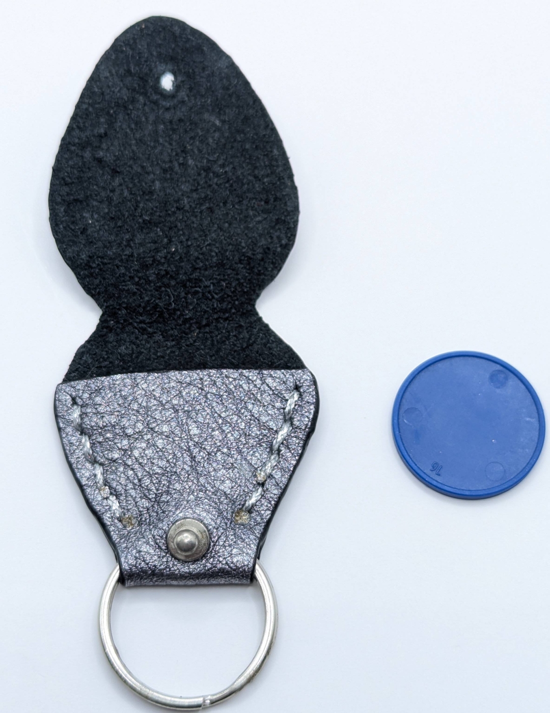 Étui à médiator Argent foncé