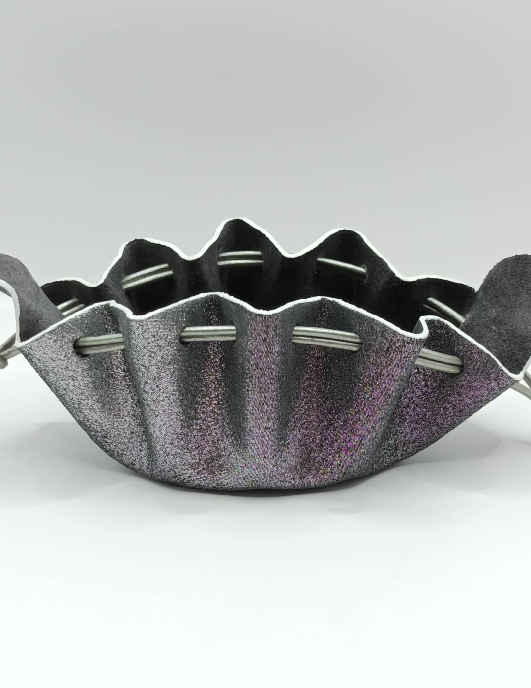 Petite bourse Argenté foncé Pailleté