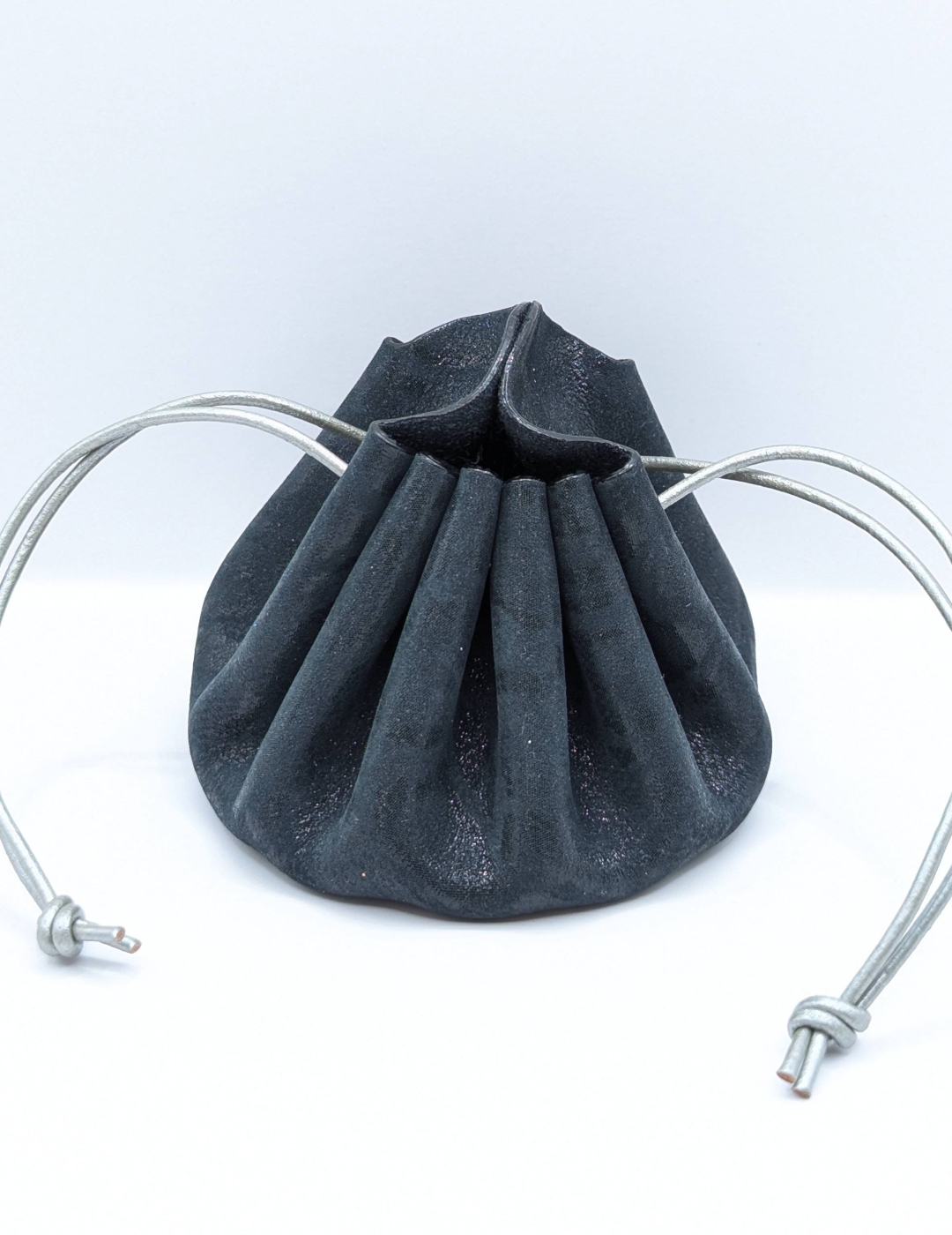 Grande bourse Noir Motif léopard