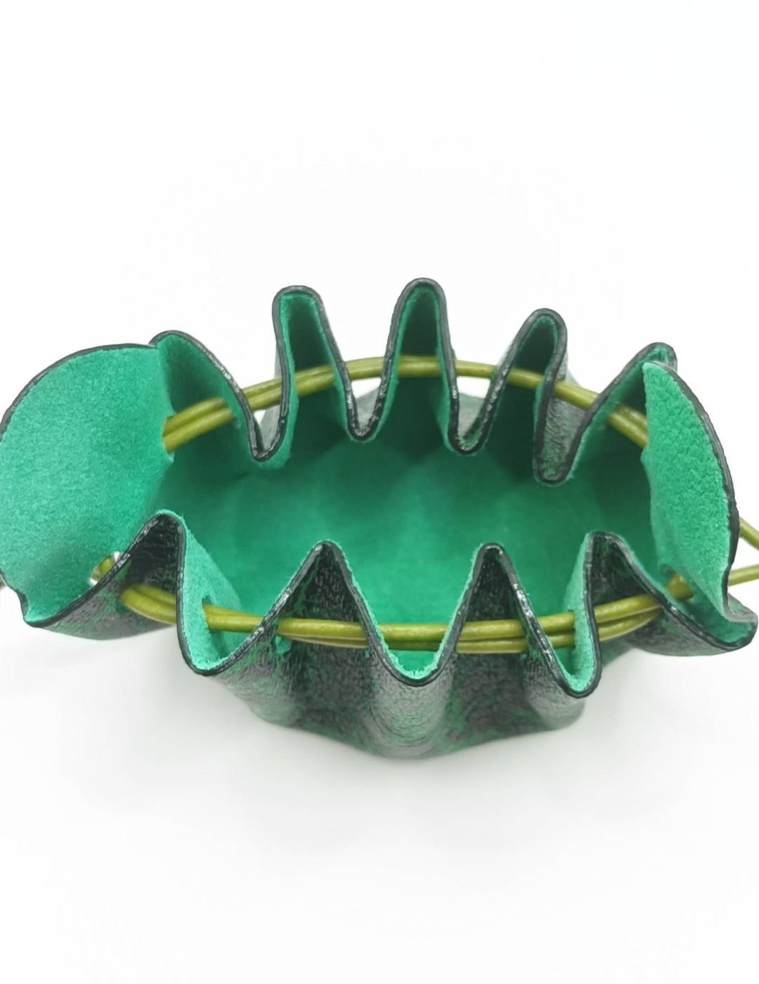 Petite bourse Noir et vert