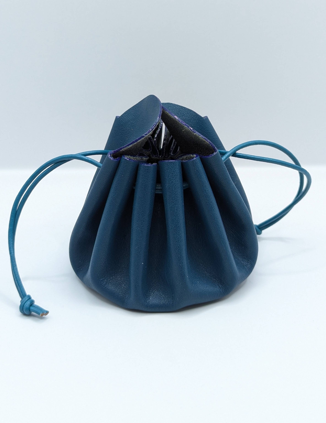 Grande bourse Bleu pétrole