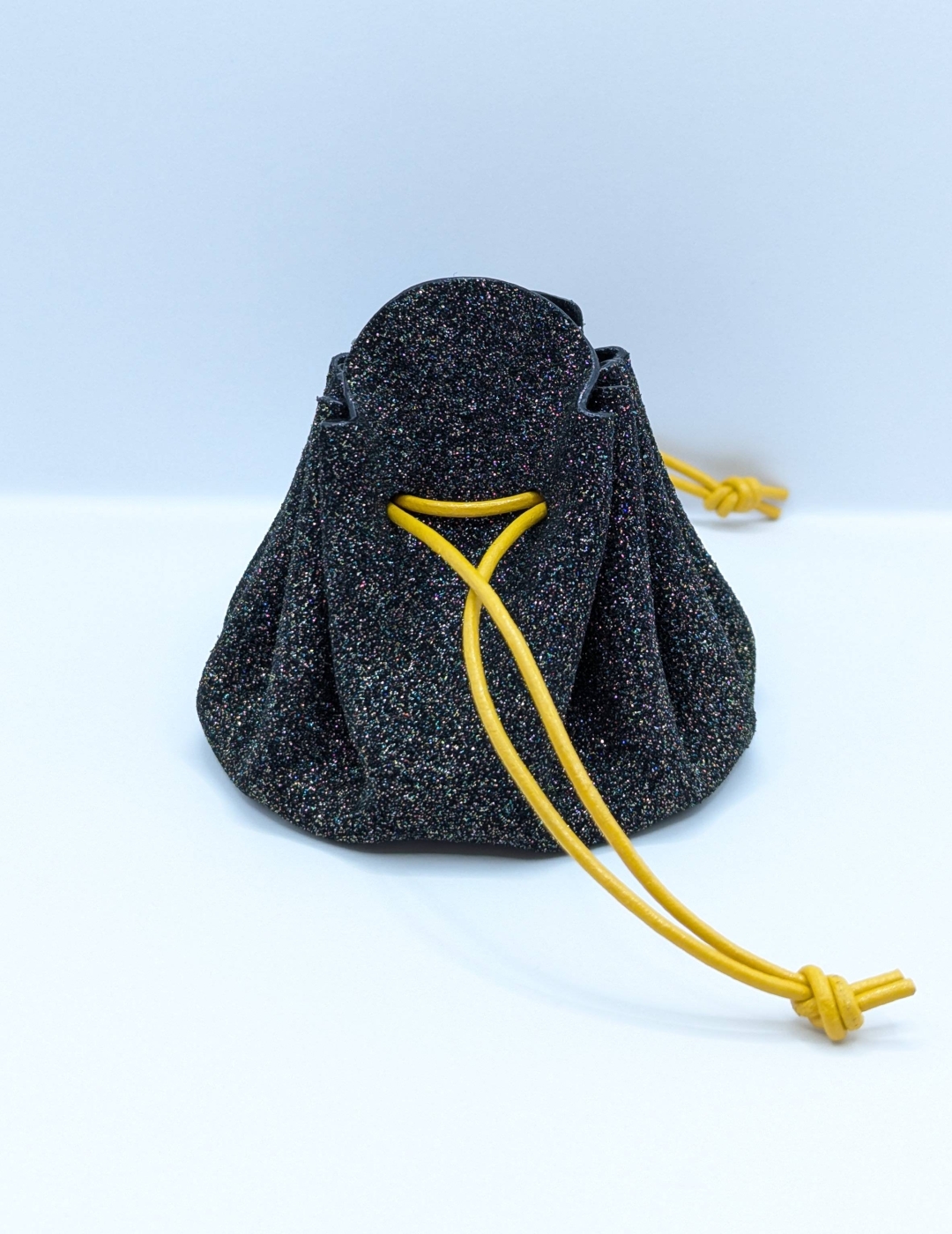 Grande bourse Noir Pailleté