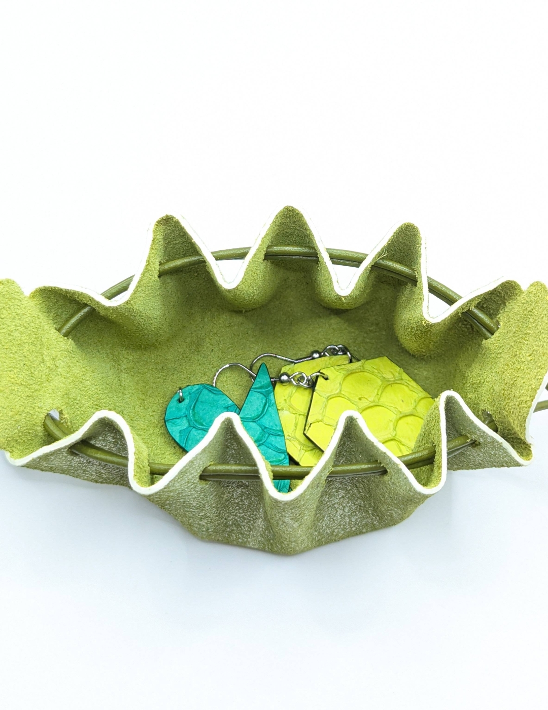 Petite bourse Vert clair Pailleté